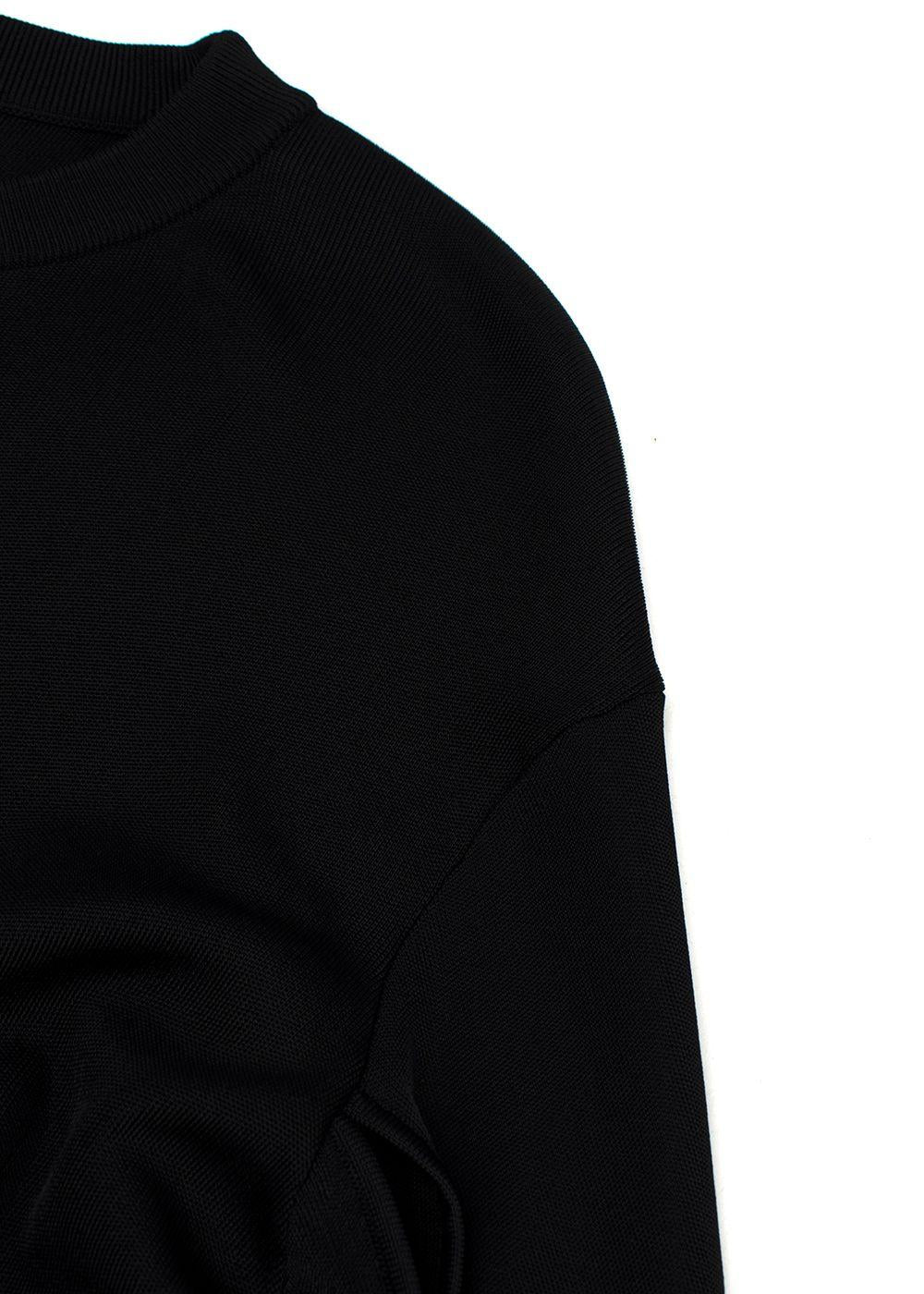 Loewe Black Cut-out Arm Long Sleeve Top