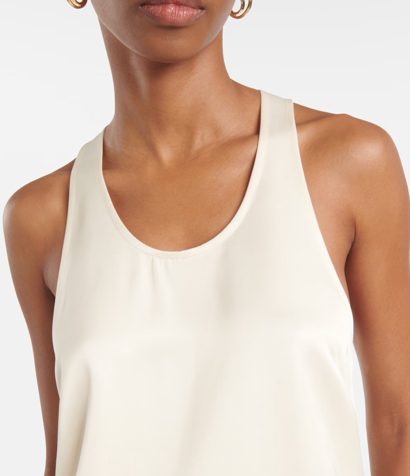 Toteme Satin Tunic Dress