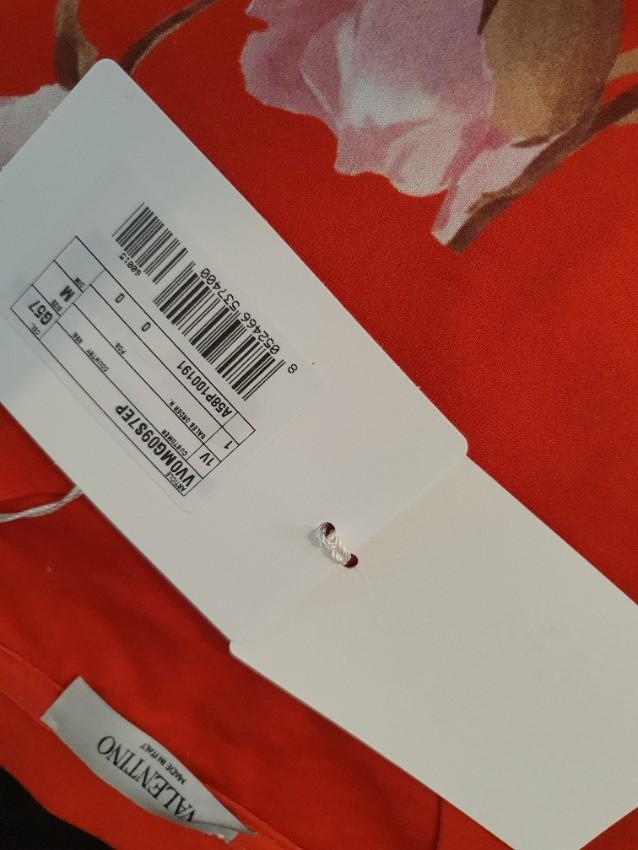 Valentino Flying Flowers Print T-Shirt
