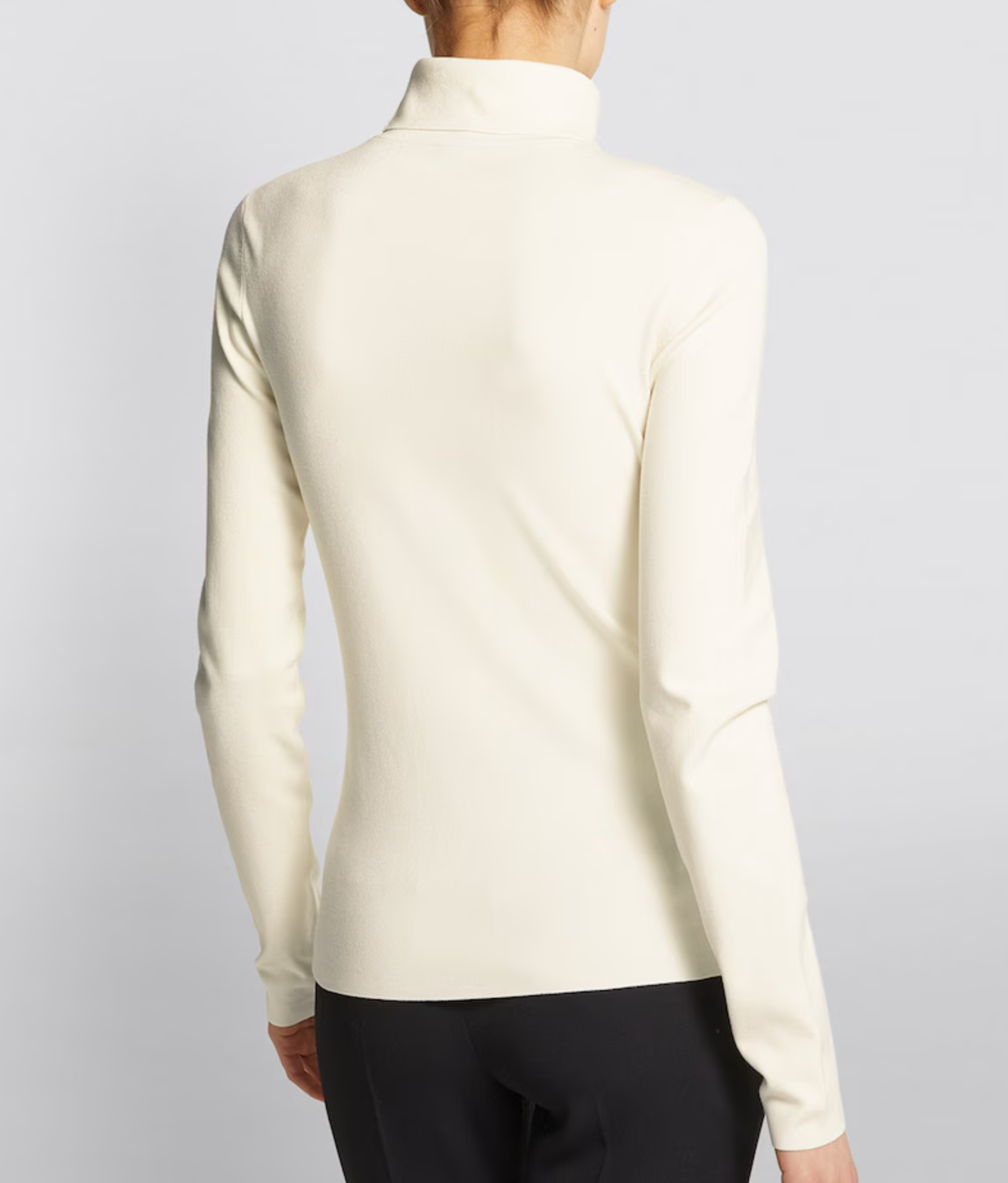 Joseph Silk Stretch High Neck Top