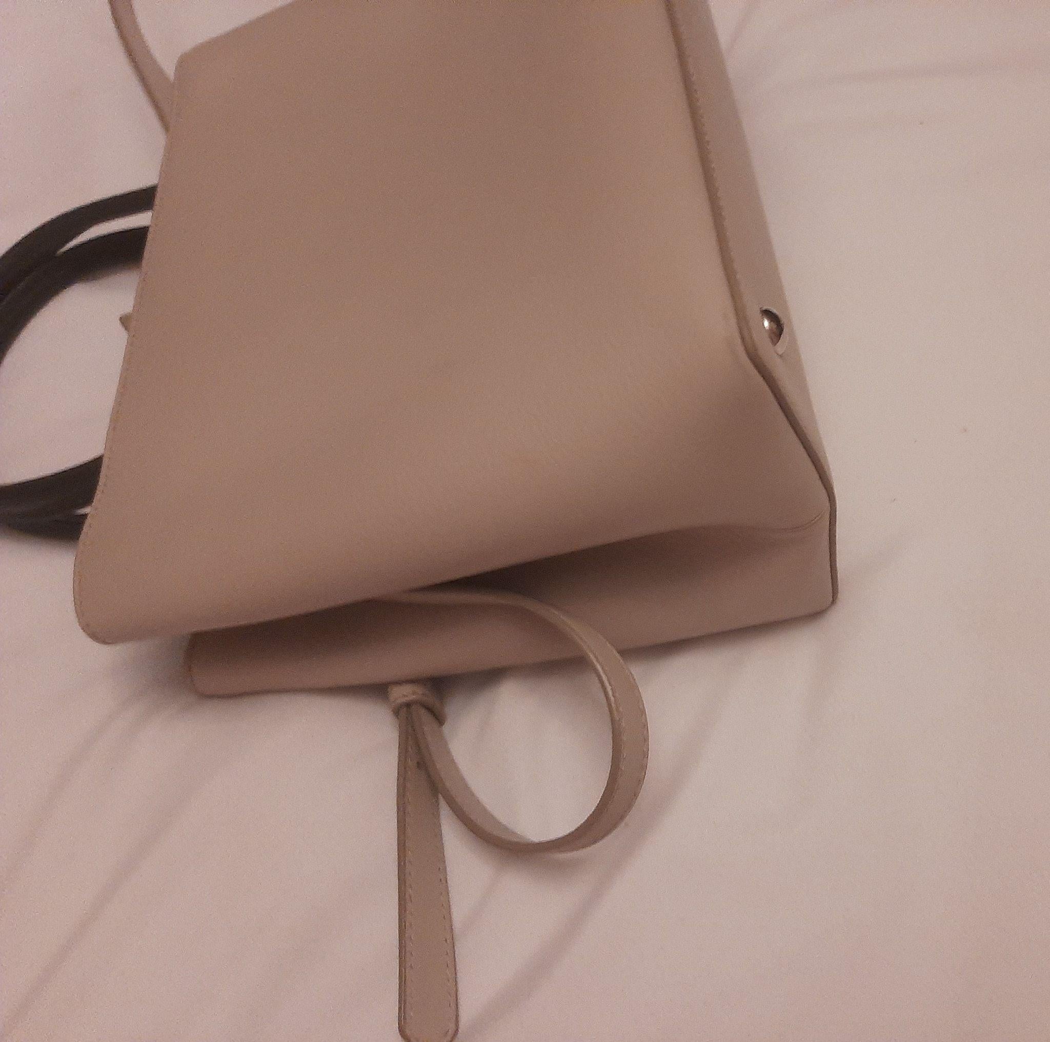 Pink leather Monster Mini 2Jours bag
