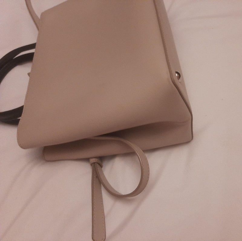 Pink leather Monster Mini 2Jours bag