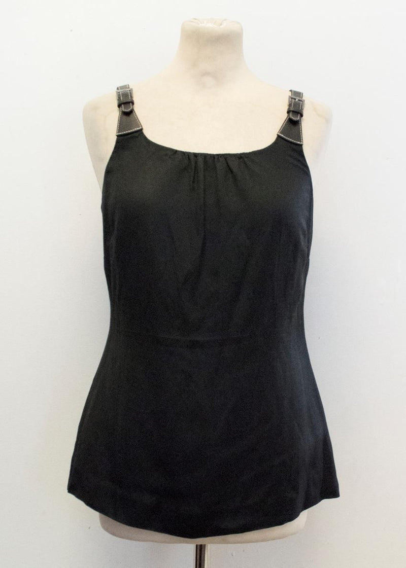 Mint Velvet Black Top