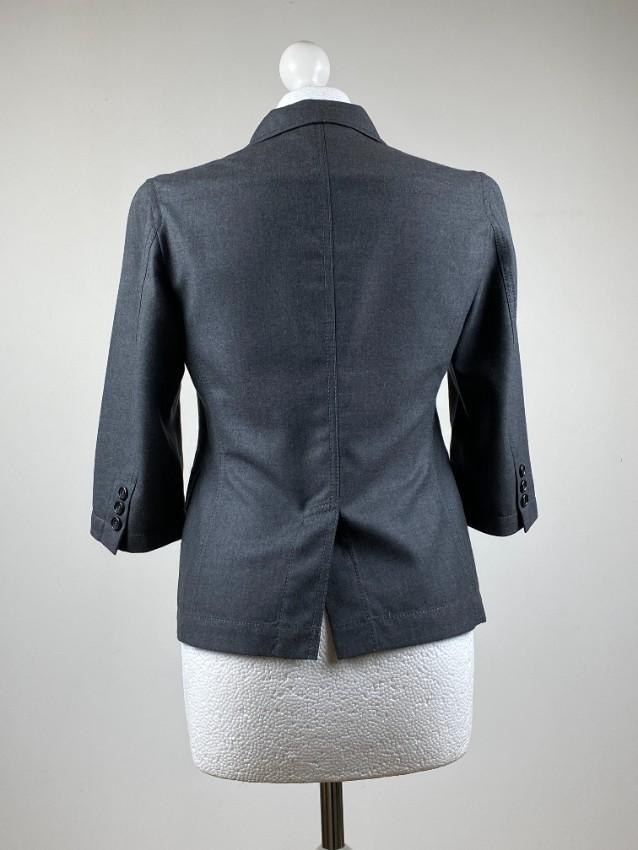 Comme Des Garcons grey wool blazer