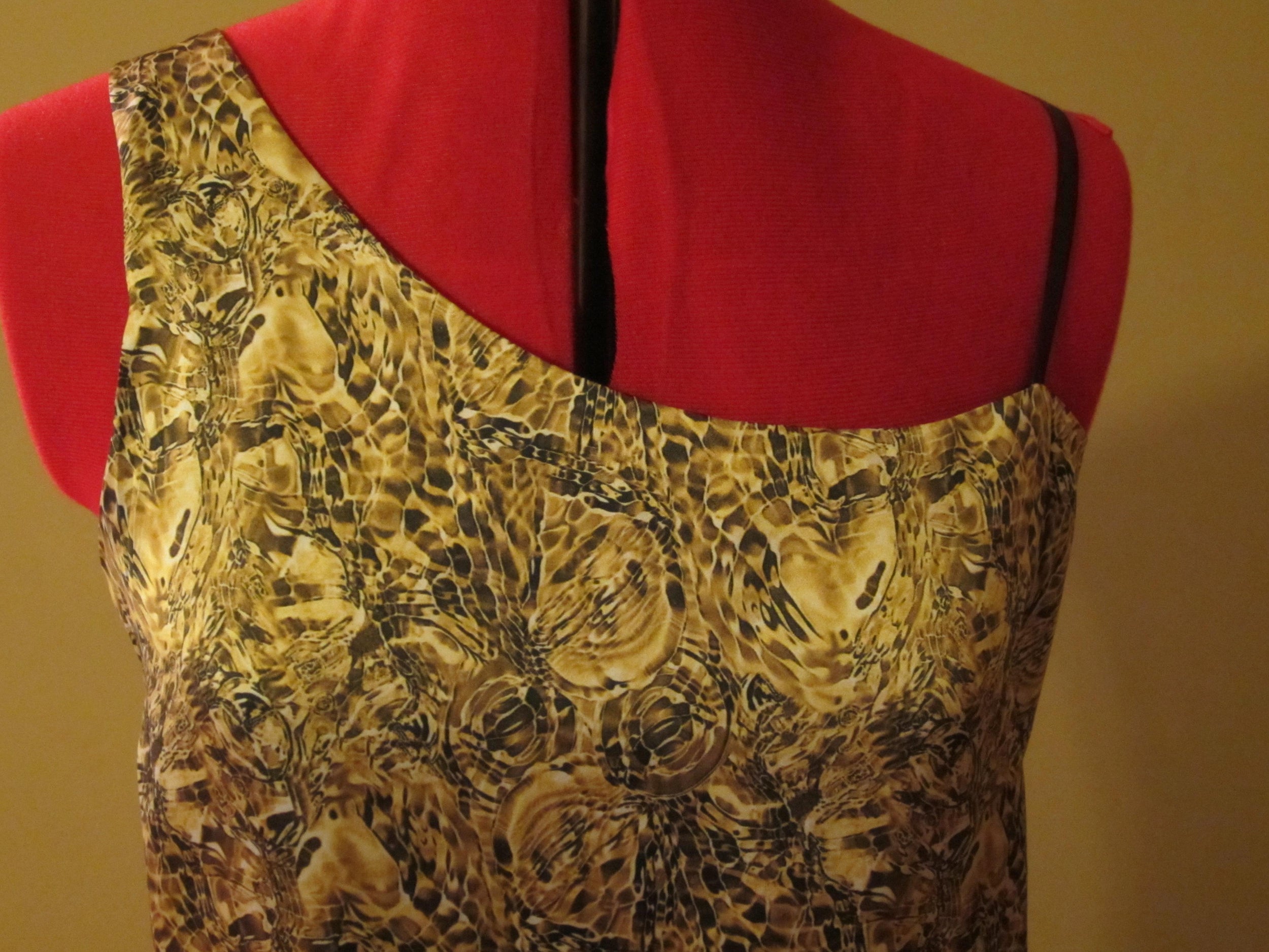 Joseph Gold Silk Dress