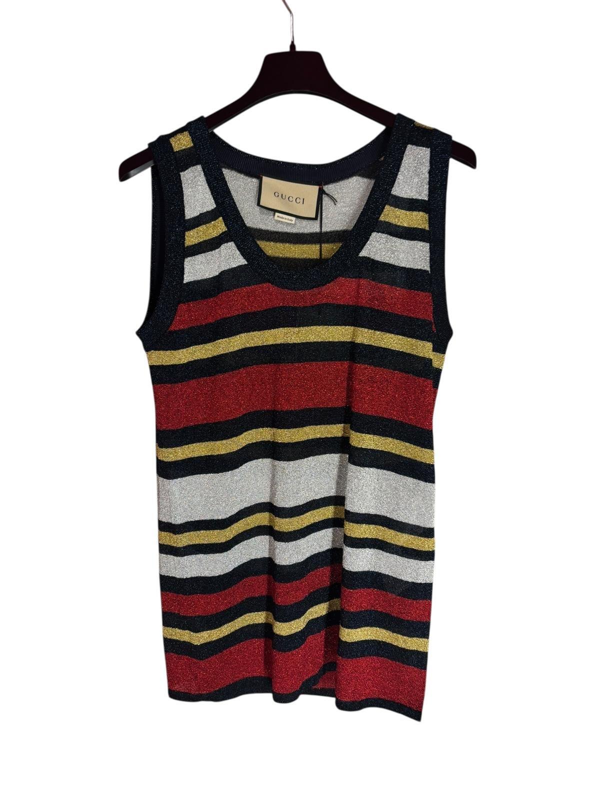 Gucci Metallic Knit Top