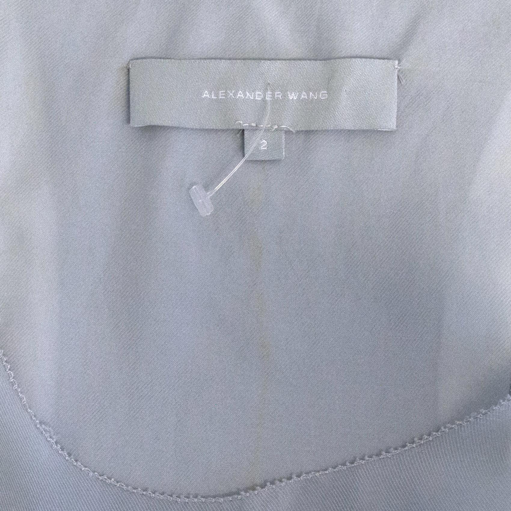 Alexander Wang Pale Blue Dress