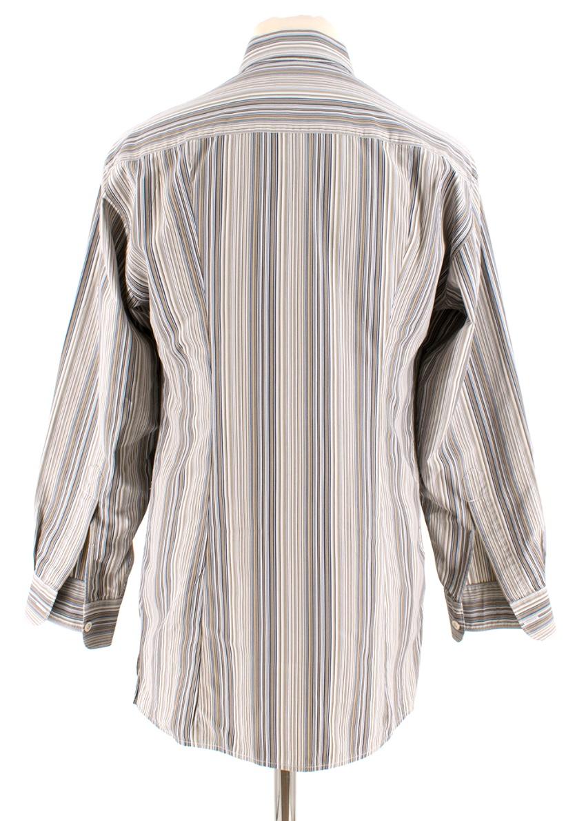 Ermenegildo Zegna Striped Button-Up Shirt