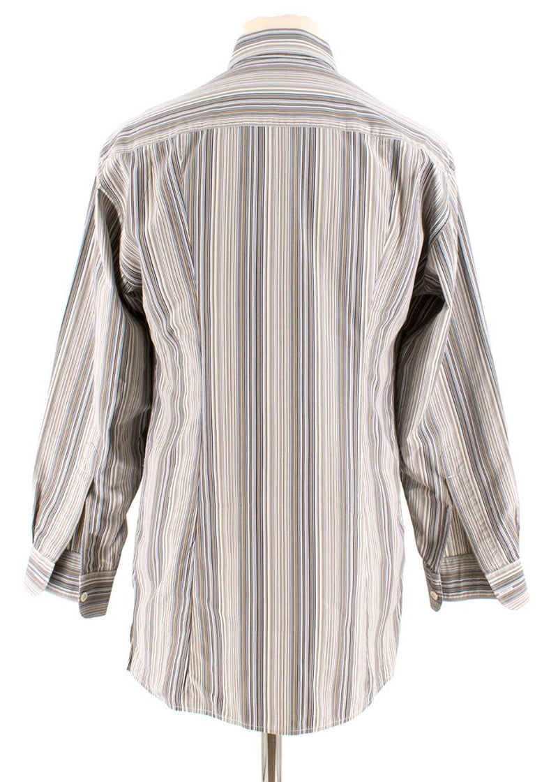 Ermenegildo Zegna Striped Button-Up Shirt
