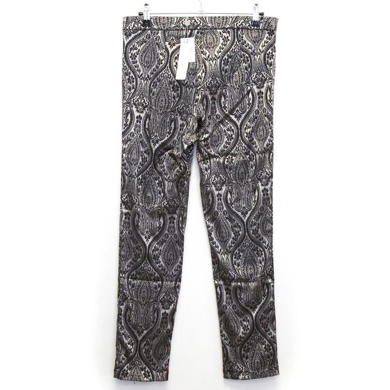 Costa Blanca Baroque Silver and Black Trousers