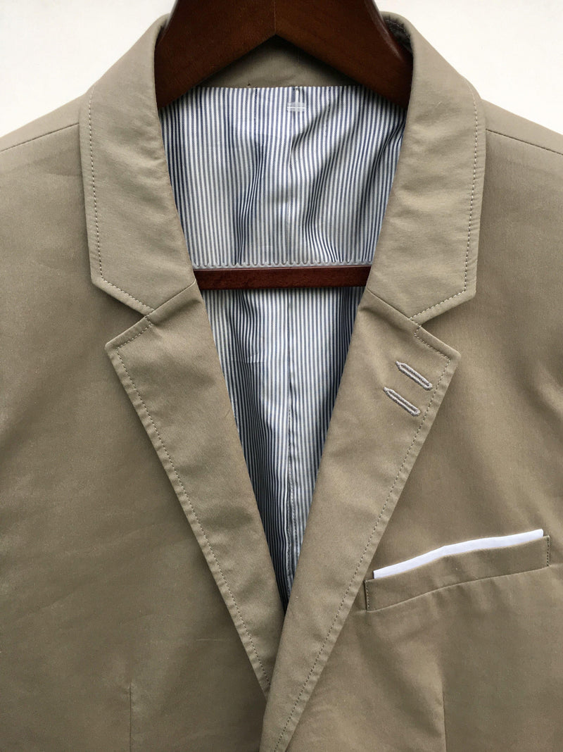 The Kooples Sport Beige Cotton Blazer/Jacket