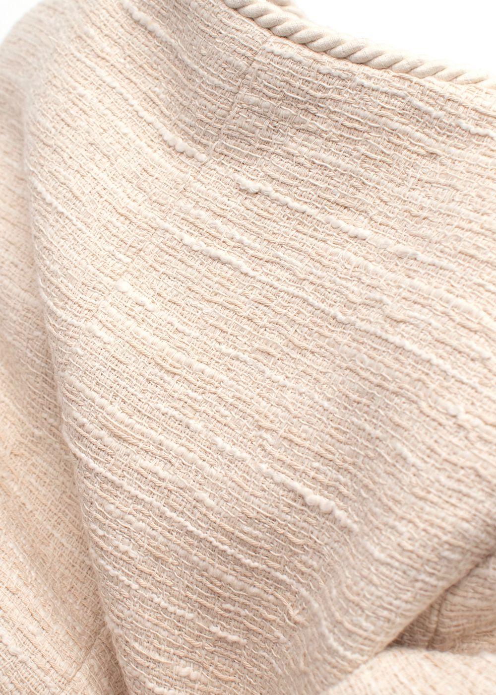 Claudie Pierlot Cream Tweed Jacket