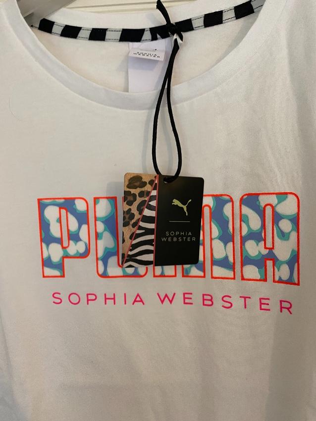 Puma X Sophia Webster Logo T-Shirt.