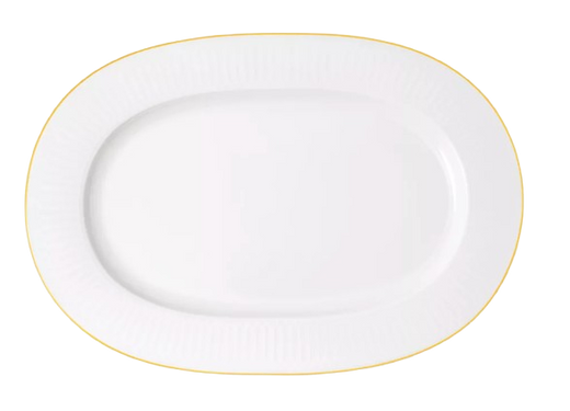 Villeroy & Boch Château Septfontaines Bone-Porcelain Oval Plate, 41.5cm