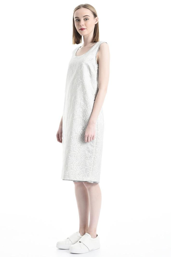 MaxMara silver tunic dress
