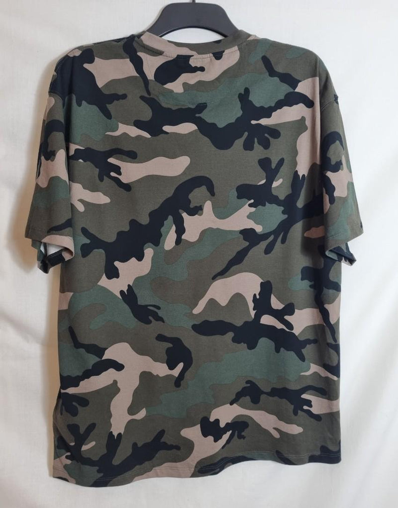 Valentino Camo Print T-Shirt