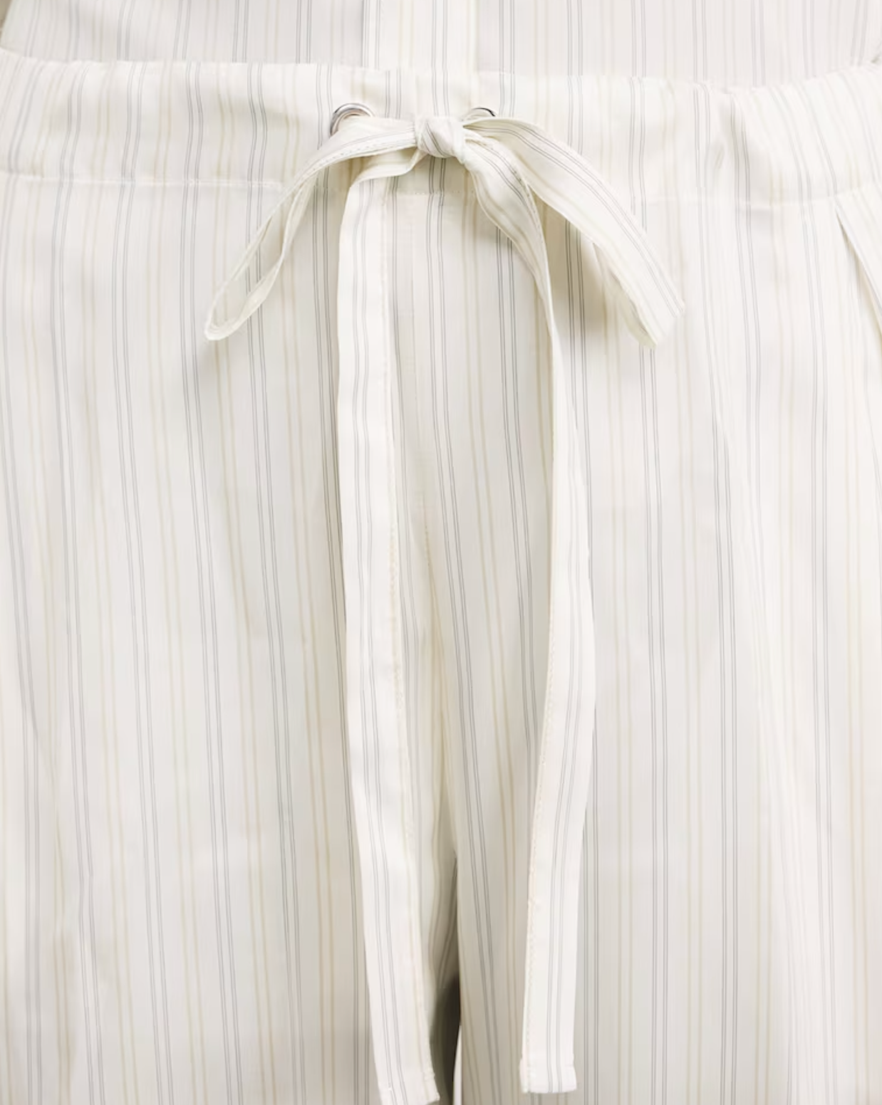 Khaite Silk Striped Trenton Trousers