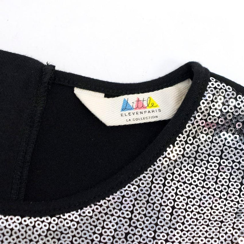 Little Eleven Paris Kids Sequin Top