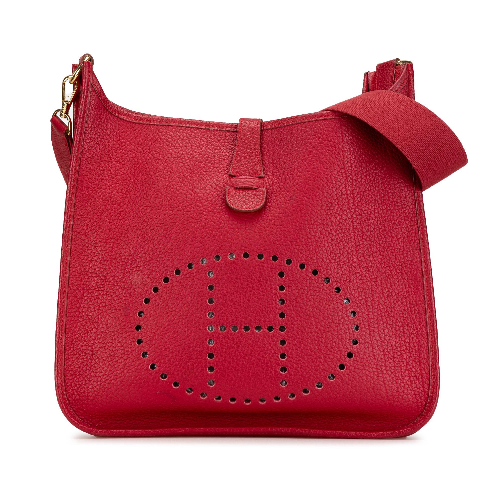 Hermes Rouge Ash Clemence Evelyne I 33