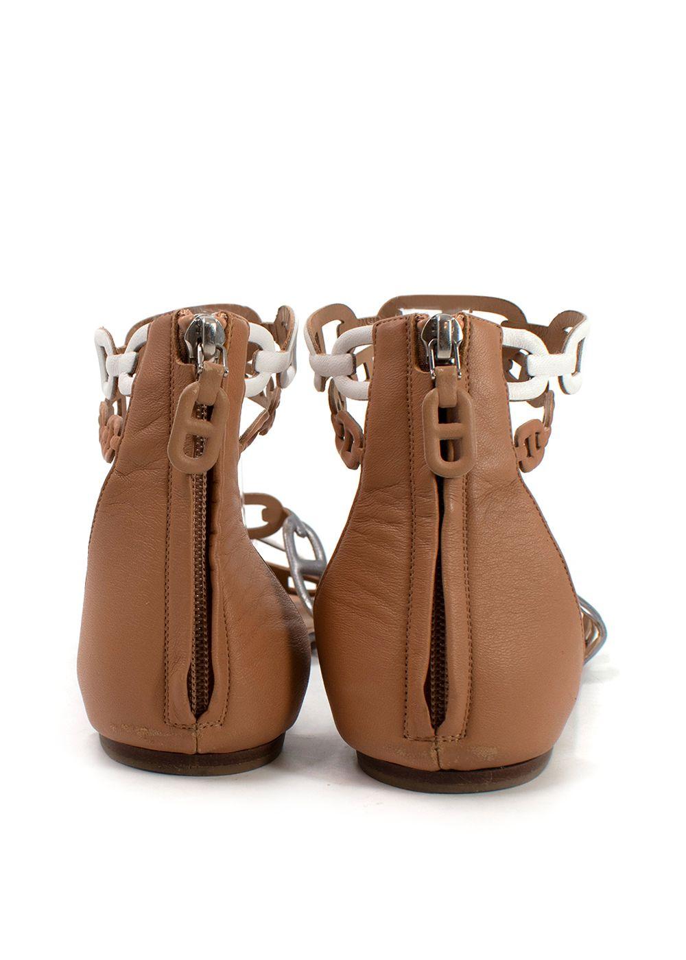 Hermes Beige Kaliste Sandal