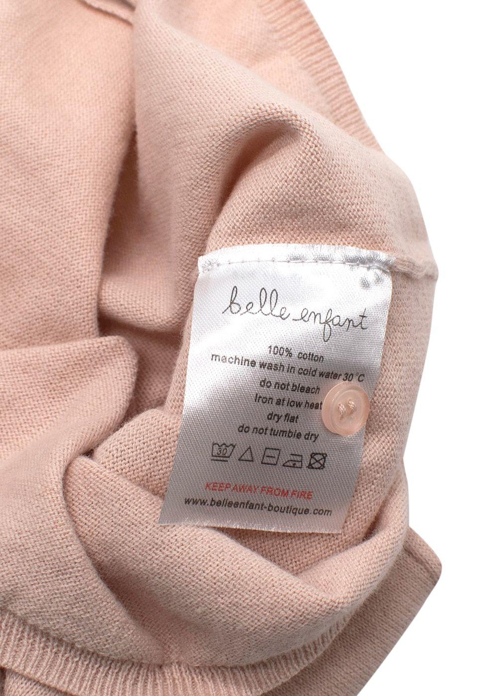 Belle Enfant Baby Pink Cardigan