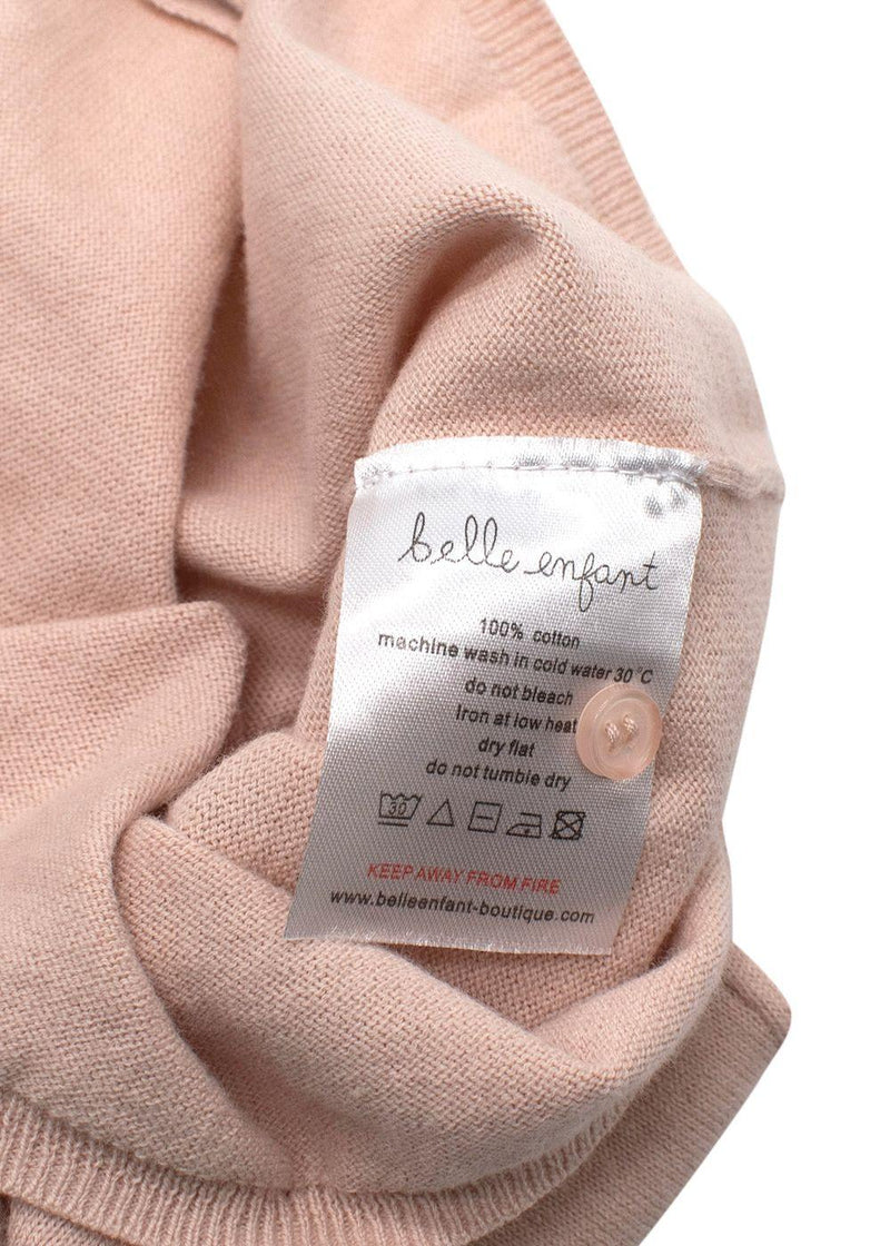 Belle Enfant Baby Pink Cardigan