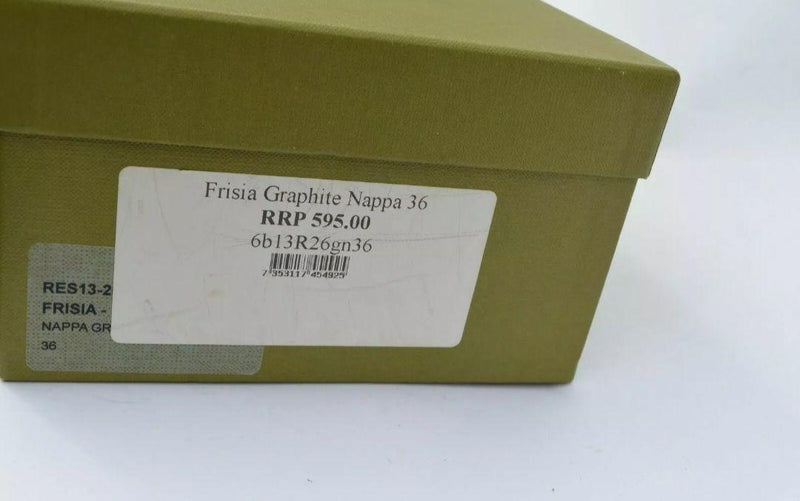 Frisia Graphite Grey Nappa Sandals