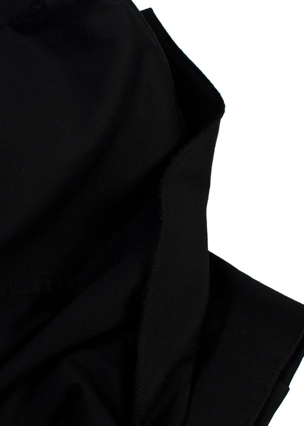 Lanvin Black Cotton Single-breasted Blazer
