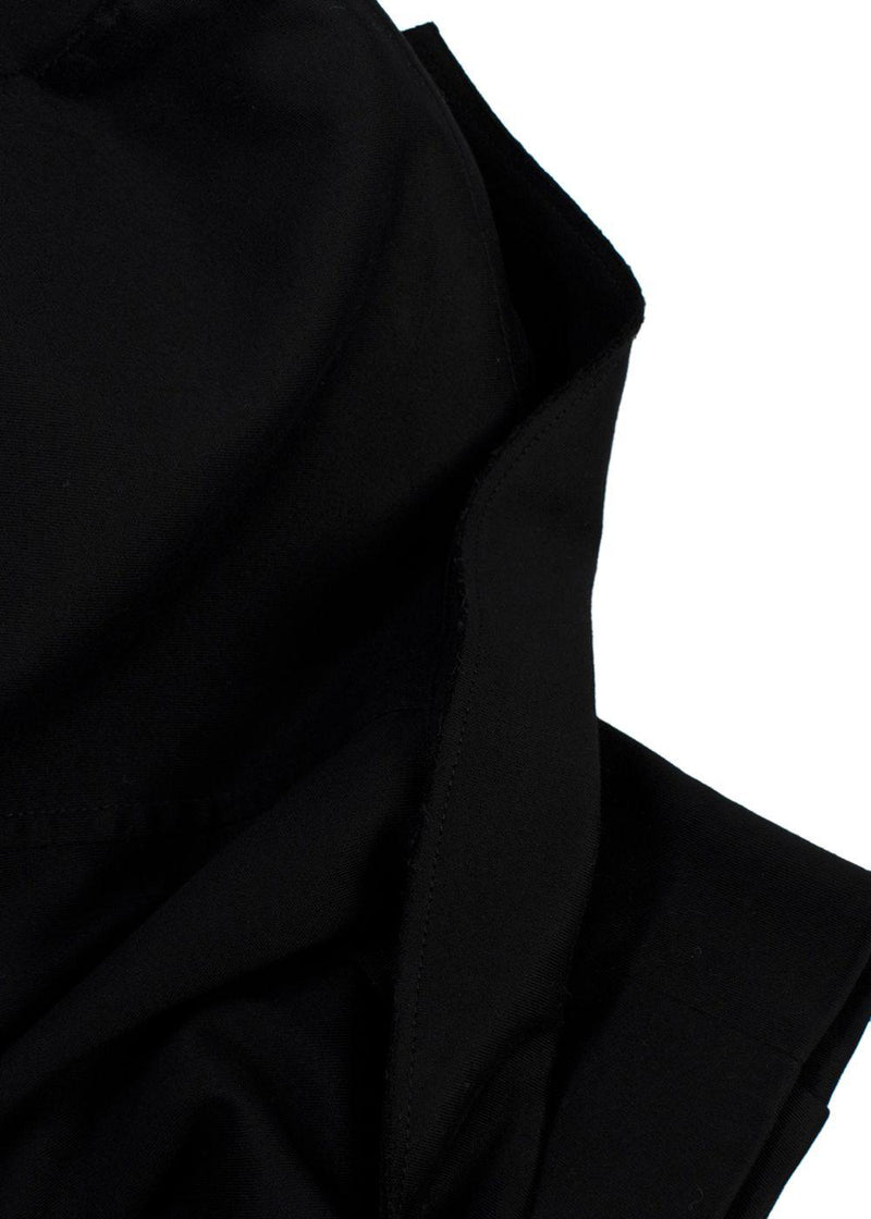 Lanvin Black Cotton Single-breasted Blazer