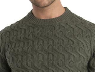 Icebreaker Merino Cable Knit Crewe Sweater