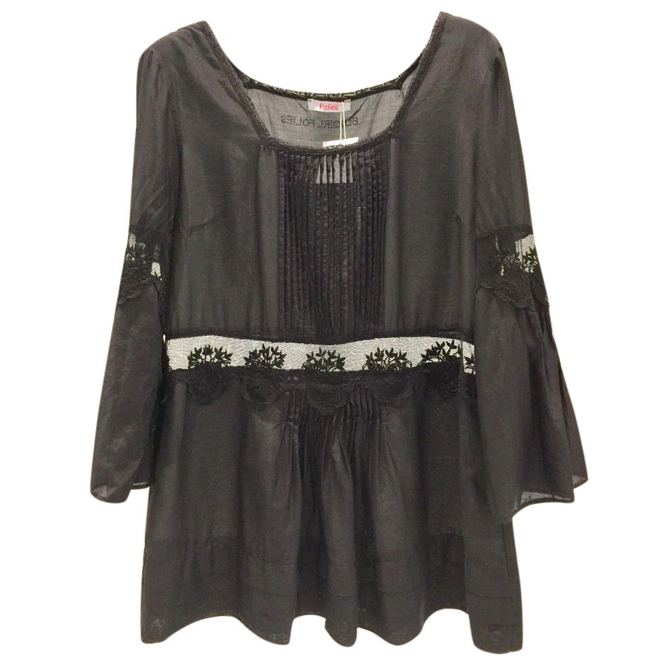 Blumarine Black Silk Tunic