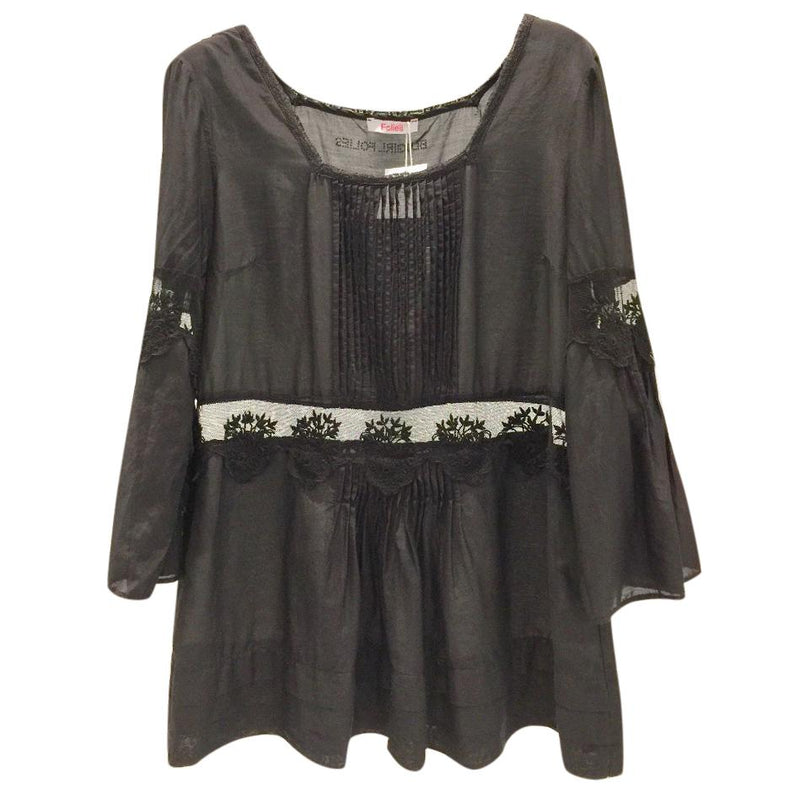 Blumarine Black Silk Tunic