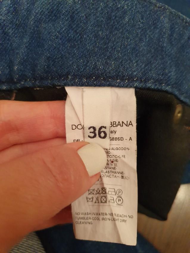 Dolce & Gabbana Contrast Pocket Denim Shorts
