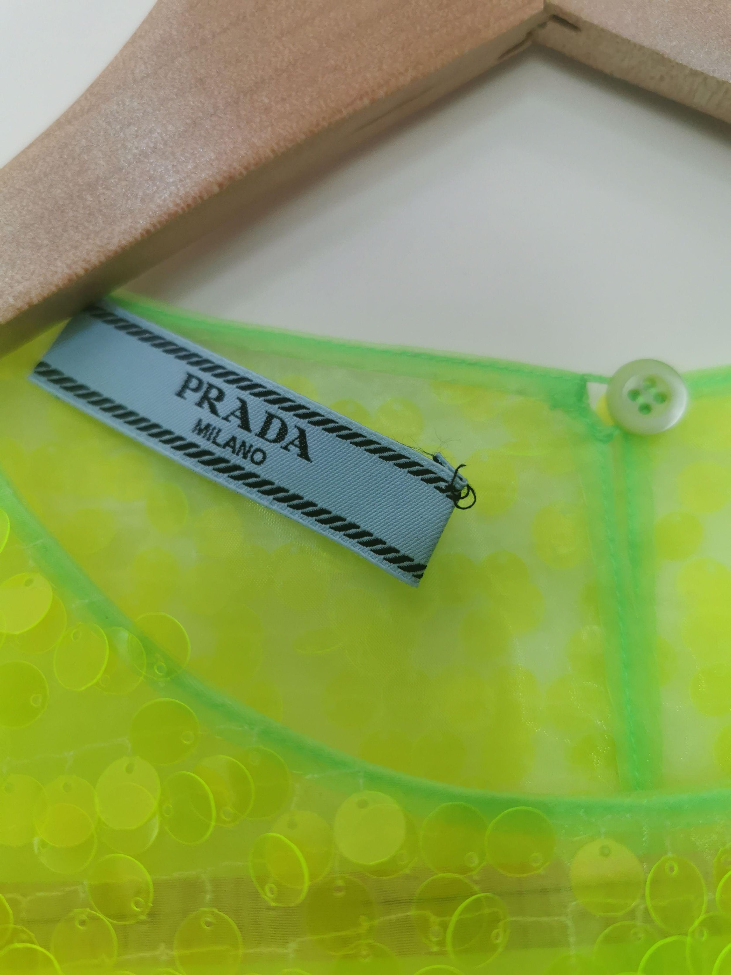 Neon Sequin Embellished Midi Dress