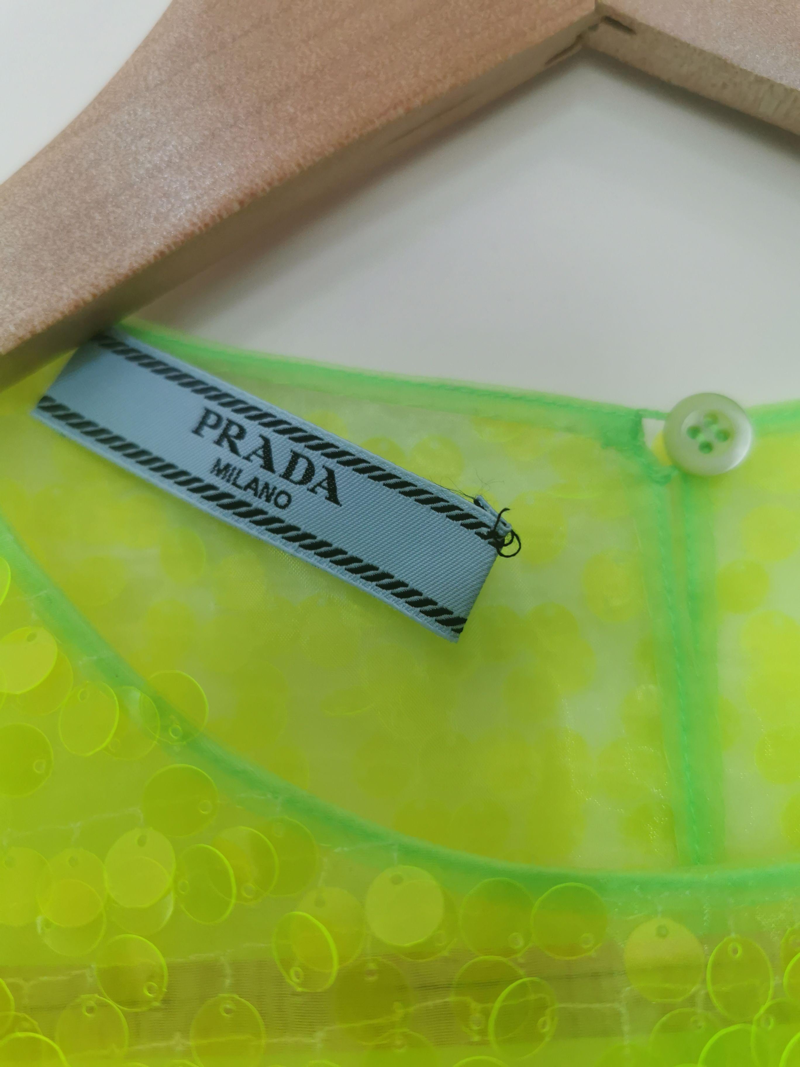 Neon Sequin Embellished Midi Dress