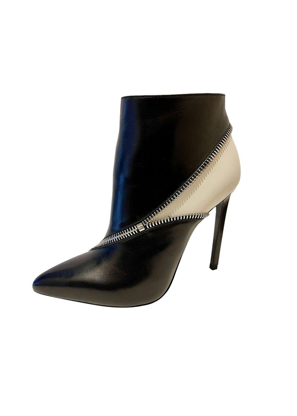 Paris 110 Zip Detail Ankle Boots