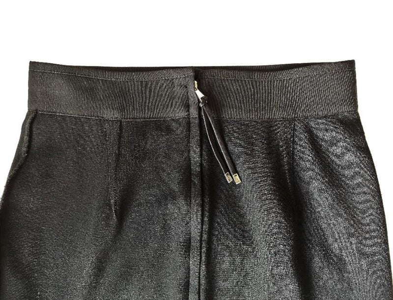 Dolce & Gabbana Stretch Crepe Black Skirt