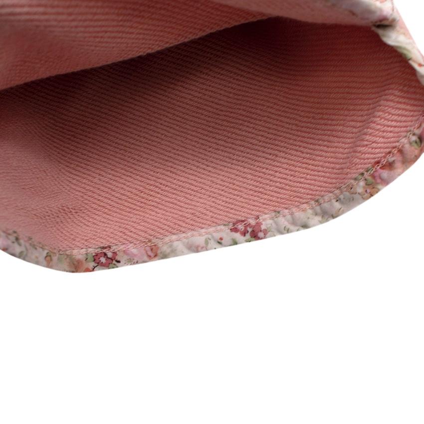 Bonpoint Pink Shorts With Floral Trim