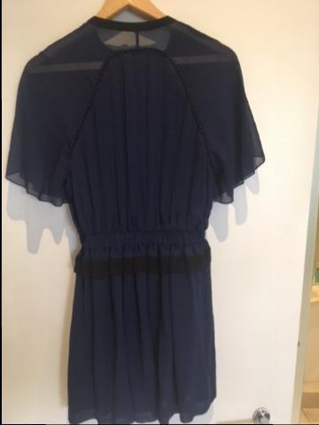 ISABEL MARANT Navy cotton dress