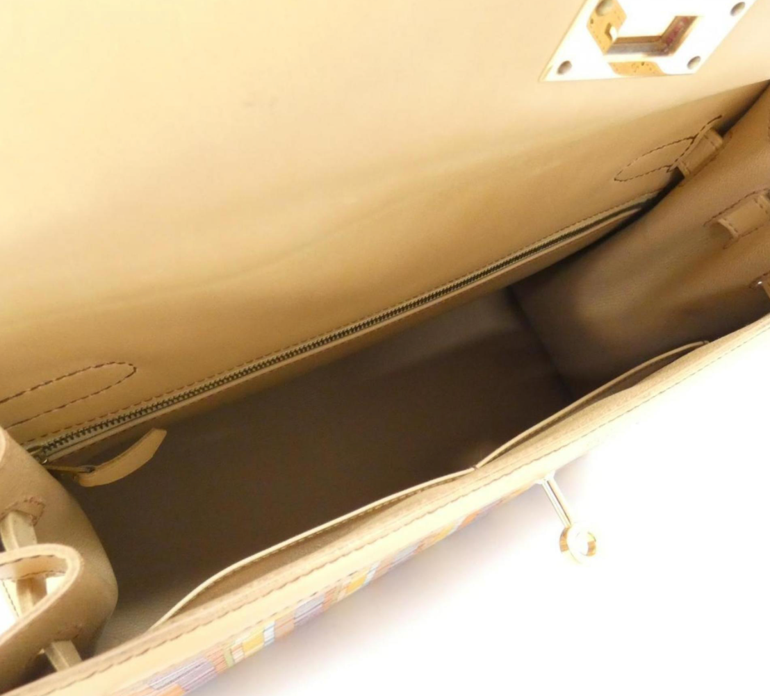 Hermes Kelly 32 Sellier Vibrato Sable Chamonix Gold Hardware