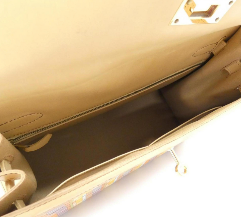 Hermes Kelly 32 Sellier Vibrato Sable Chamonix Gold Hardware