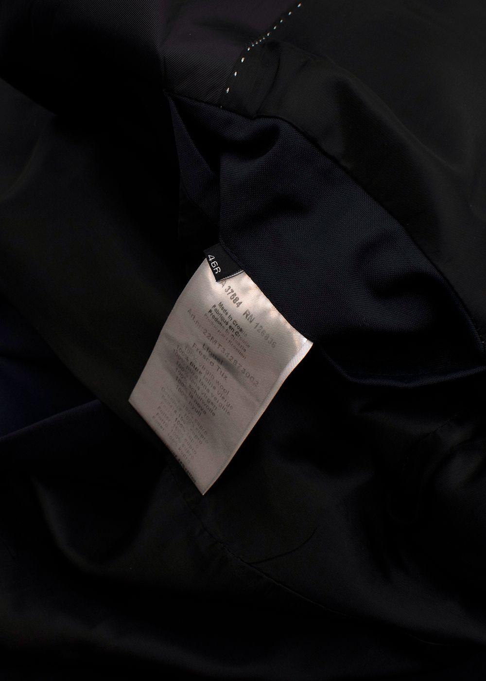 J. Lindenberg Navy Skinny Fit Suit Jacket & Trousers