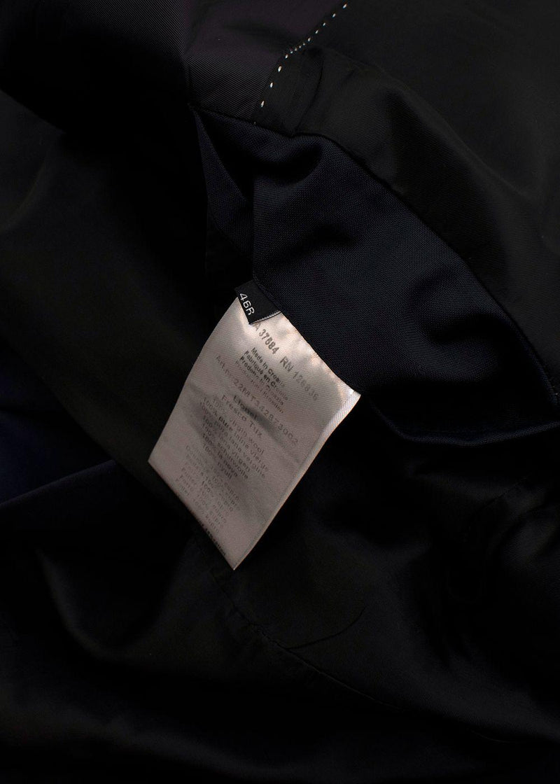 J. Lindenberg Navy Skinny Fit Suit Jacket & Trousers