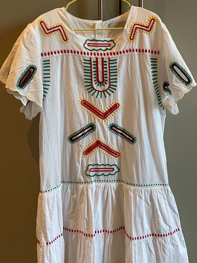 Stella McCartney Kids 12Y White Embroidered Dress