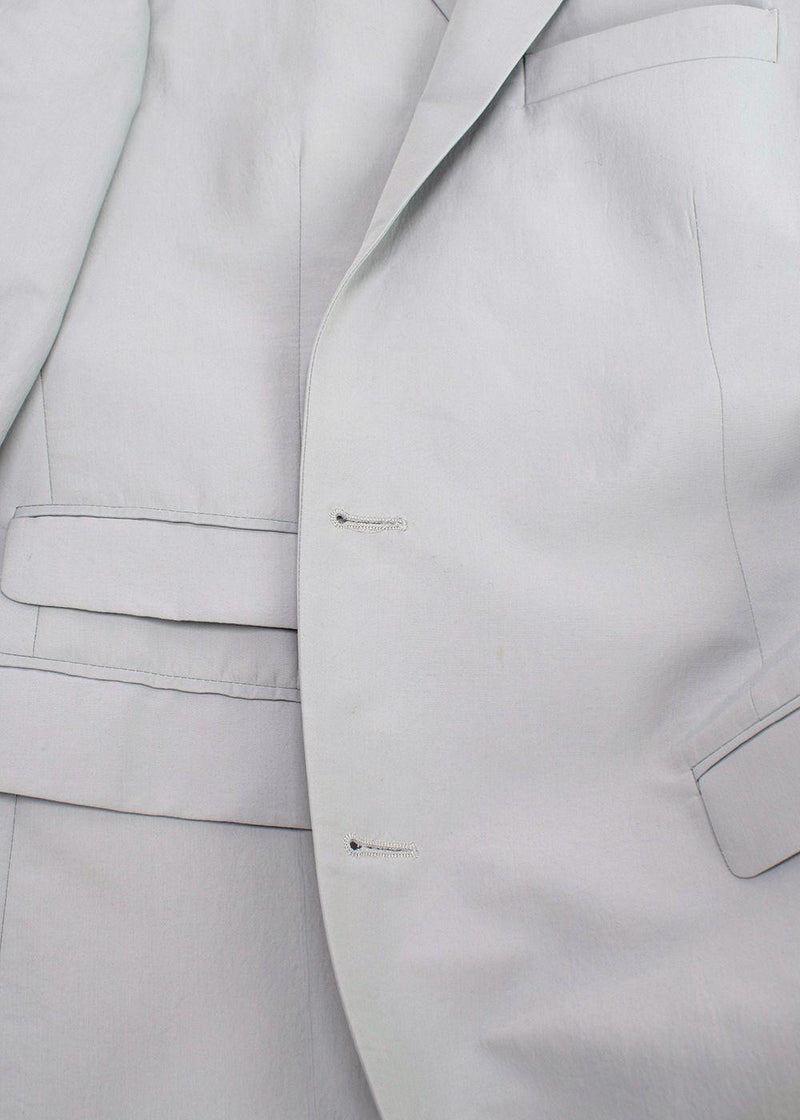 Neil Barrett Grey Single Breasted Blazer