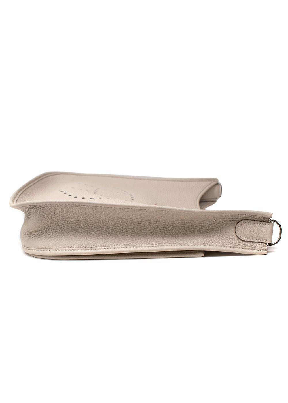 Hermes Beton Evelyn with Palladium Hardware