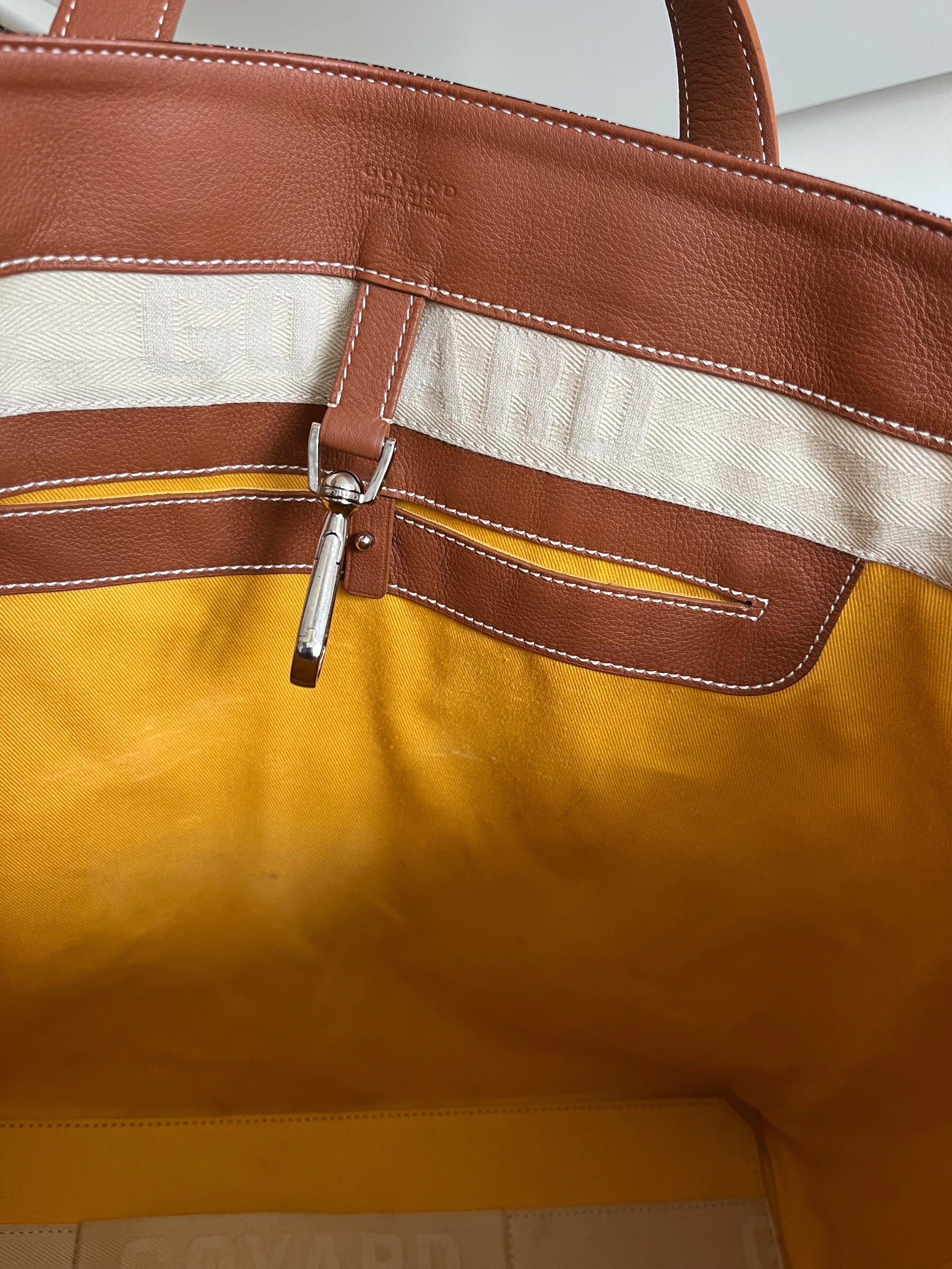 Black & Tan Voltaire Tote Bag