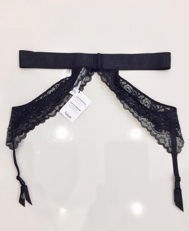Aubade Paris Leavers Lace Suspender Belt