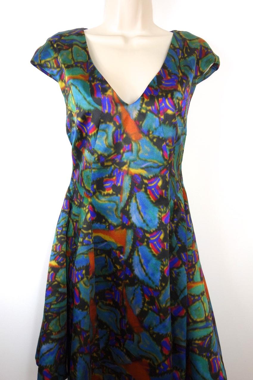 Erdem Watercolour Print Dress