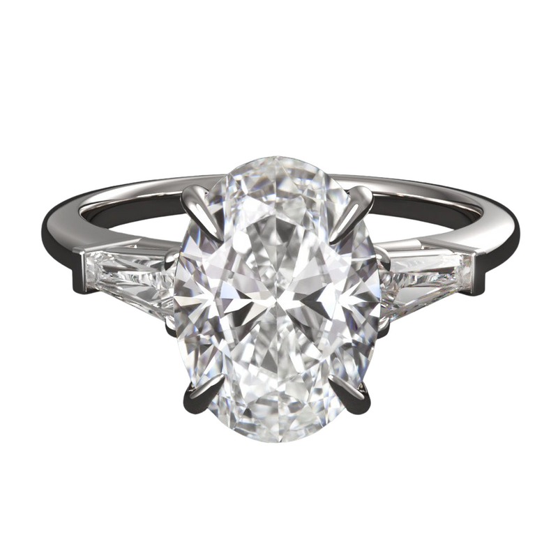 Lab Grown 2CT Oval Cut Diamond
